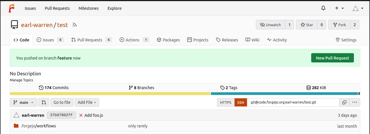 Open a pull request