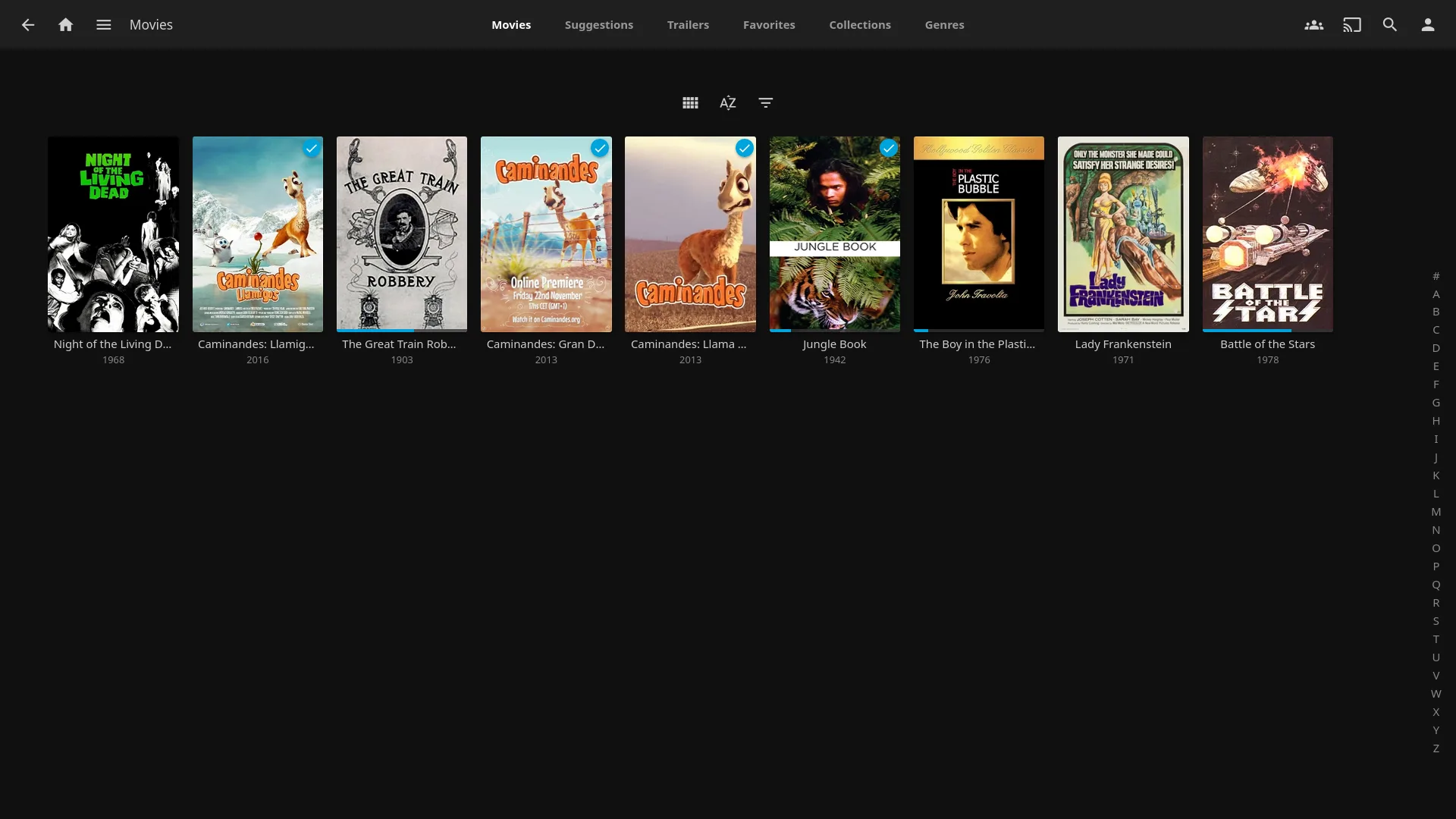 Your movie and TV library with artwork, anywhere on any device