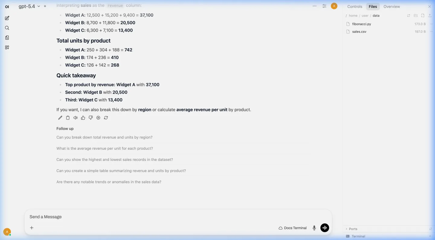 Chat with any OpenAI-compatible model in a familiar interface